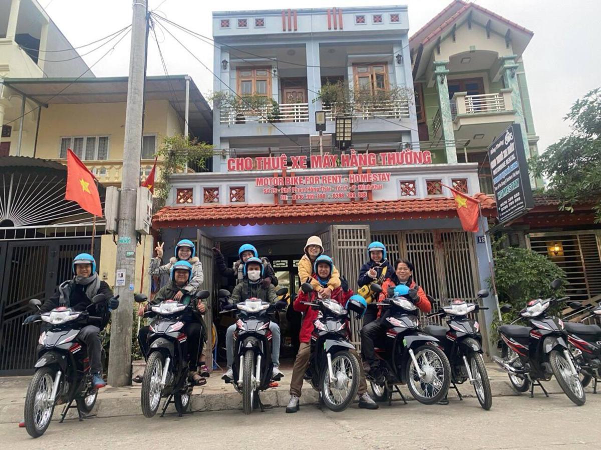 Hang Thuong Hostel - Motorbikes And Tour 河江 外观 照片